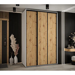 Abiks Meble Armoire DAVOS 1 À Portes Coulissantes 235,2/160/45 3 Portes