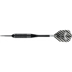 Harrows Jeu de 3 fléchettes acier Black Arrows , 25g-K