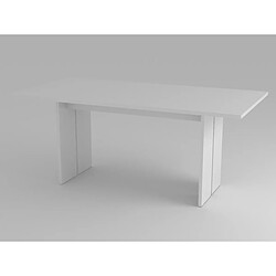 Alter Table à manger fixe - Blanc brillant