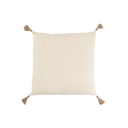 Dansmamaison Coussin Tissage Carre Polyester Beige