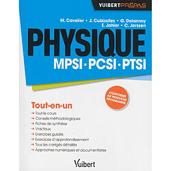 Physique MPSI, PCSI, PTSI : tout-en-un : conforme au nouveau programme - Occasion