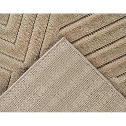 Avis Lisa Design Rio - tapis rectangulaire motif géométrique - intérieur et extérieur - beige