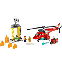 LEGO L'hélicoptère de secours des pompiers