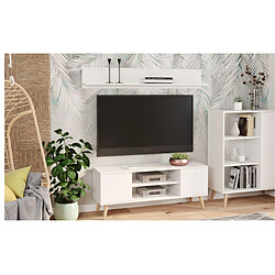 Kobi Meuble TV Focus 135 blanc