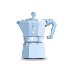 Cafetière italienne 3 tasses bleu clair - 0009061 - BIALETTI