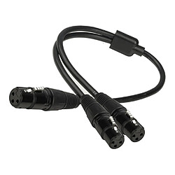 Acheter Câble XLR Adaptateur Splitter Y femelle à femelle