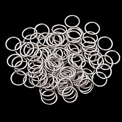 100 pcs en alliage soutien-gorge sangle régleurs glissières O Ring Lingerie couture artisanat 12 mm