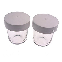 Kenwood Lot de 2 pots verre + couvercle pour AT320