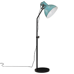 vidaXL Lampadaire 25 W bleu délavé 30x30x90-150 cm E27