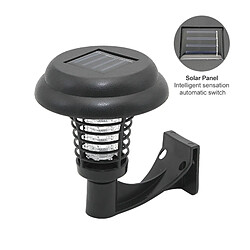 Avis Wewoo LED Avec panneau solaire Lampe anti-moustiques Zapper Killer UV insectes ravageurs extérieur jardin pelouse paysage lumière