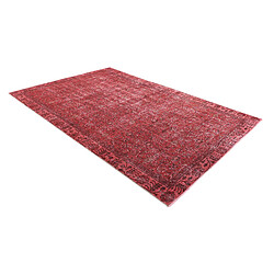 Vidal Tapis de laine 274x150 rouge Ultra Vintage pas cher