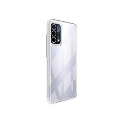 Coque hybride (pare-chocs + dos) Transparente pour Oppo A54 5G / A74 5G