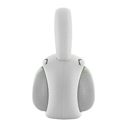 Enceinte Bluetooth 3W Autonomie 3h Design Lapin Lumineux Moxie Blanc