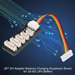 Carte d’extension 2S-6S Module d’extension de batterie d’équilibre JST XH Carte de charge de carte parallèle pas cher