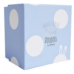 Grand doudou Lapin Bonbon bleu - Doudou et compagnie