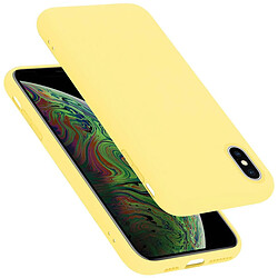 Cadorabo Coque iPhone XS MAX Etui en Jaune