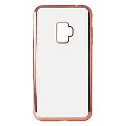 Totalcadeau Coque de protection compatbile Samsung Galaxy S9 Flex Metal TPU Flexible - Housse Couleur - Gris pas cher