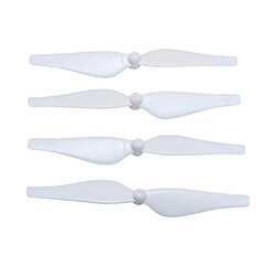 4pcs cw ccw hélices quadcopter lame de rechange pour drone dji tello rc blanc