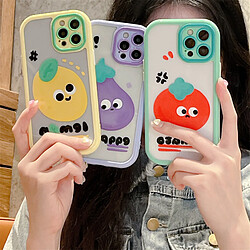 GUPBOO Étui pour iPhoneXR Coque de téléphone Graffiti Food Personality Silicone