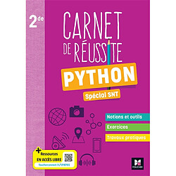 Carnet de réussite Python spécial SNT 2de