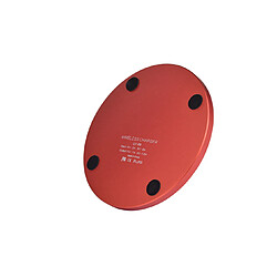 Acheter YP Select Qi Chargeur sans fil Chargeur rapide 10W 1500mah Chargeur rapide à induction pour téléphone mobile-ROUGE