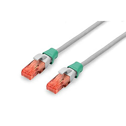 DIGITUS Clips de Couleur pour câbles Patch RJ45 - Organisation par Couleur des câbles réseau - 100 pièces - pour câbles LAN Cat 5e, Cat 6 & Cat 6A - AWG 24/7 à 27/7 - Bleu