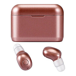 Yonis Ecouteurs Bluetooth Etanche Rose Gold