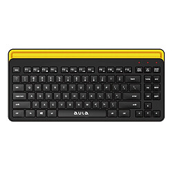 Aula AWK310 Clavier Bluetooth pour Smart TV/PC/Tablette PC avec EN/RUS Noir