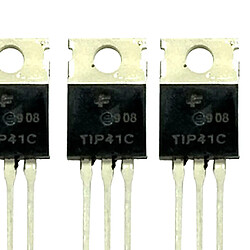 Acheter 10 Pcs TIP41C Amplificateur De Puissance à Transistor 100V 6A NPN Triode