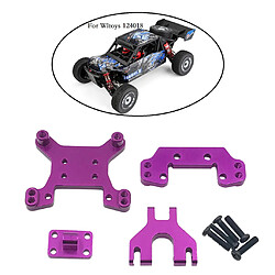 Avis Pièce De Mise à Niveau De Jeu De Tour De Choc Avant Et Arrière Pour Voiture Télécommandée 1/12 Wltoys Violet