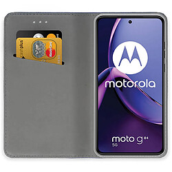 Avis Htdmobiles Housse pour Motorola Moto G84 5G - etui coque pochette portefeuille + verre trempe - OR MAGNET