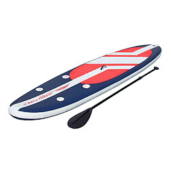 Planche Paddle Surf Gonflable Bestway Hydro-Force Long Tail 335x76x15 cm avec Aviron, Pompe et Sac