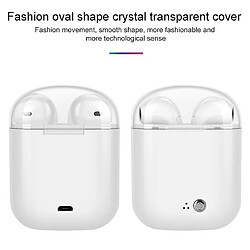 Avis Universal Casque bluetooth sans fil binaural i7s casque tws avec boite de charge placage