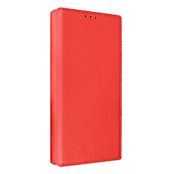 Avizar Housse pour Samsung Galaxy S23 Ultra Clapet Porte-carte Support Vidéo rouge