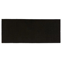 Tapis Uni Anti-dérapant Protect 50x120cm Noir