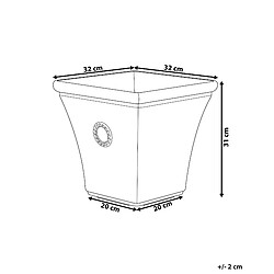 Avis Beliani Cache-pot ELATEIA Pierre Blanc