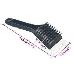 vidaXL Brosse à grille de barbecue Fil de cuivre pas cher