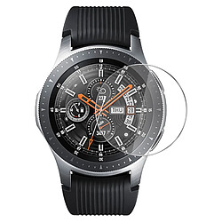 Avizar 2x Films Galaxy Watch 46mm Protection Ecran Verre Trempé Biseautés Transparent