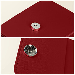 Acheter Avizar Pochette Bandoulière Smartphone avec Rangement carte Sangle 135cm Rouge