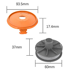 INF Bobine de coupe pour coupe-herbe Gardena Easycut 400, ComfortCut450