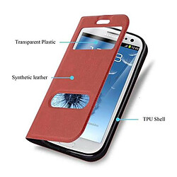 Acheter Cadorabo Coque Samsung Galaxy S3 / S3 NEO Etui en Rouge