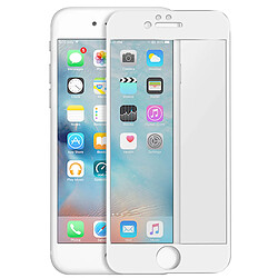 Avizar Film Écran iPhone 6 et 6S Verre Trempé 9H Biseauté Transparent Bord blanc