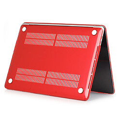 Acheter Wewoo Housse Coque Mac Pour étui de protection Crystal Style ordinateur portable Macbook Pro de 16 pouces rouge