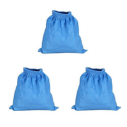 Sac filtrant en Textile pour aspirateur pour Karcher MV1, WD1, WD2, WD3, SE4001, 3PCS