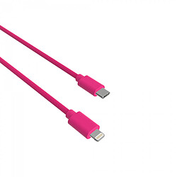 Jaym Câble USB-C vers Lightning 3A - 1,5 mètres - Collection POP - Rose