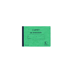 ELVE Carnet de position de compte, 114 x 156 mm ()