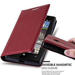 Cadorabo Coque Nokia Lumia 435 Etui en Rouge