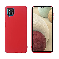 Avis My Way Myway Coque pour Samsung Galaxy A12 / A12S COLORED Souple en TPU Rouge