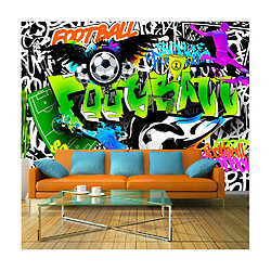 Artgeist Papier peint - Football Graffiti [350x245]