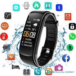 Universal Smartwatch Hommes Femmes Sport Smartwatch Fitness Tracker Montre IOS Surveillance du rythme cardiaque Horloge électronique Imperméable |